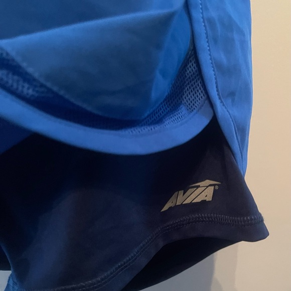 Avia Blue Active Performance Layered Shorts Size Large - Picture 5 of 11